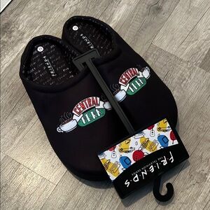 Friends Central Perk Logo Men's Scuff House Slippers